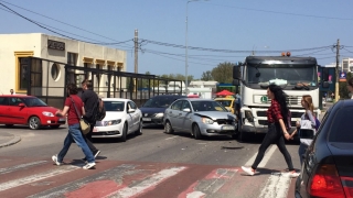 Accident rutier pe bulevardul Aurel Vlaicu din Constanța