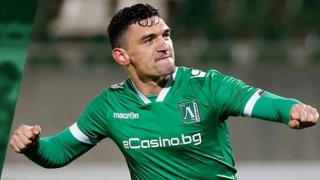 Claudiu Keșeru a marcat trei goluri pentru Ludogoreț în victoria cu Lokomotiv Gorna