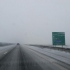 Circulaţie în condiţii de ninsoare slabă pe autostrada A2