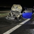 O mașină a luat foc în mers pe autostrada A4 Ovidiu – Agigea
