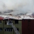 16 apartamente distruse de flăcări în incendiul de la blocul din Năvodari