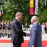 Regele Charles a fost primit de preşedintele Klaus Iohannis la Palatul Cotroceni