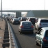 Coloane de maşini pe mai mulţi kilometri pe autostrada A2 Bucureşti-Constanţa